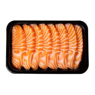 女王与鲜生法罗皇冠挪威三文鱼刺身冰鲜生鱼片新鲜中段肥香