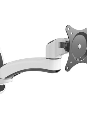 长臂猿显示器支架壁挂工业电脑铝合金FE111W旋转伸缩27寸通用挂架