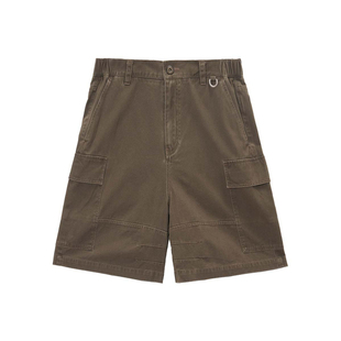【洗褪做旧】Unvesno(UN)vintage barnfit巴恩风复古口袋工装短裤