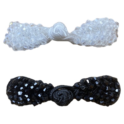 中国风旗袍手工水晶盘扣服装辅料