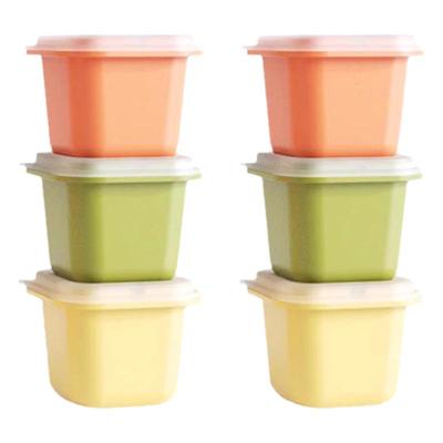 小盒子食品级百香果分装保鲜盒