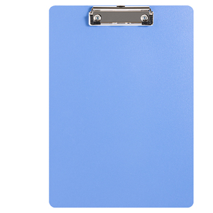 得力文件夹板A4板夹写字板垫板透明夹子学生夹试卷菜单夹办公用品