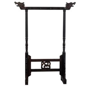 光祖文昌笔架笔挂笔架子中式摆件实木简约初学学生文房四宝李白诗人鸡翅木笔架书法毛笔挂架金榜题名学生礼品