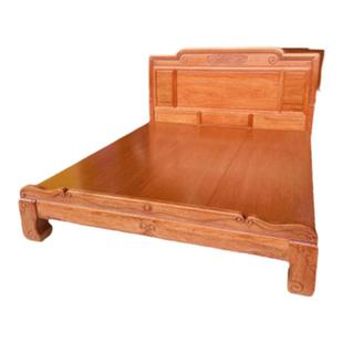 红木床进口菠萝格木大床实木结婚双人床花梨木中式1.2米1.5M1.8米