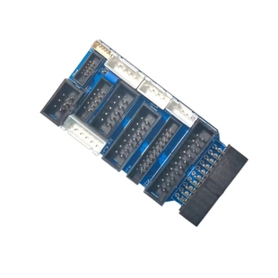 JLINK V9 V11 ULINK ST-LINK V2转接板1.27 2.0 2.54 JTAG转SWD