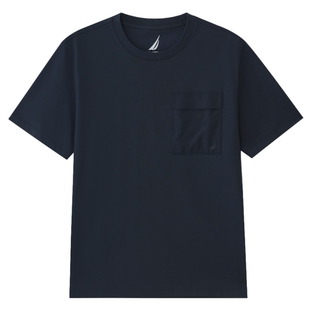 【父亲节礼物】NAUTICA/诺帝卡男装26夏季新品凉感贴袋短袖T恤