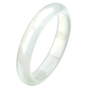 周大生白月光玉髓手镯女款荔枝冻叮当镯国风平安镯新年礼物送女友