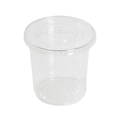 冷饮打包带盖一次性嘟嘟杯400ml