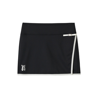 Keypote Golf女士弹力畔扣包臀裙夏季高尔夫网球运动短款半身裙