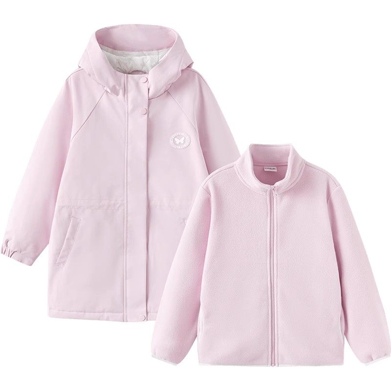 巴拉巴拉女童冬季加厚棉服中大童