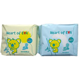 依娃之心超薄迷你180mm卫生巾瞬吸锁水干爽棉柔亲肤少女姨妈巾