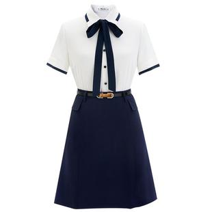 韩茗雅职业装女套装秋时尚气质前台工作服幼儿园教师工装面试正装