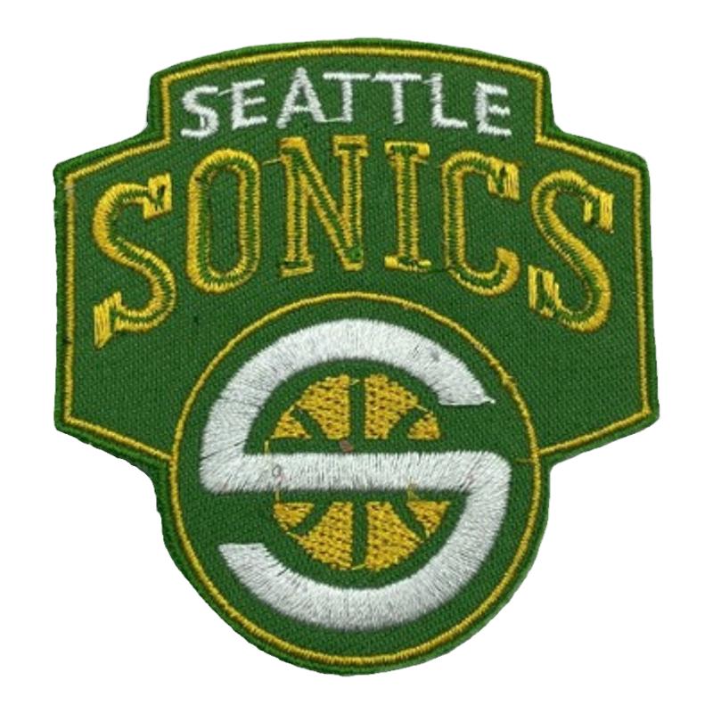 NBA篮球球队复古纪念标志徽章刺绣运动布贴球衣装饰修补个性贴花
