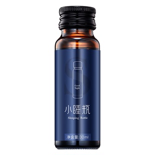 【禧物社】福东海小睡瓶酸枣仁百合茯苓茶睡眠茶养生小蓝瓶旗舰店