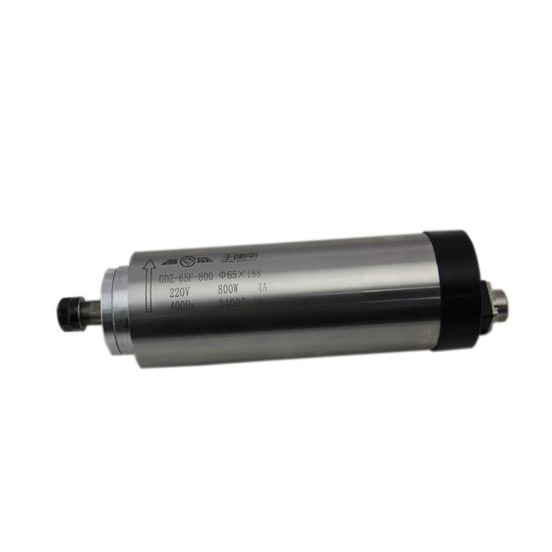 800W圆形风冷昌盛王建南主轴电机GDZ-65F-800木工广告雕刻机马达