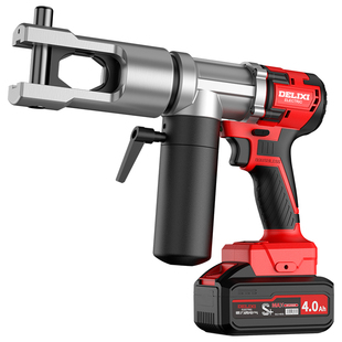 电动液压钳充电式便携式锂电压线钳铜线鼻子二合一小型电缆压接钳