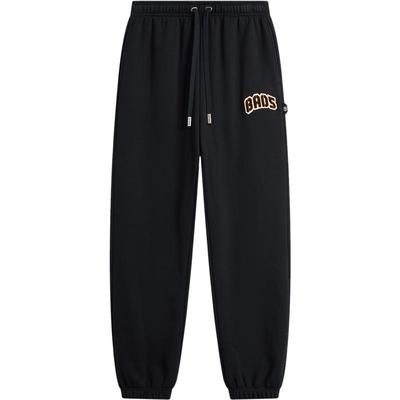 李宁宽松男女休闲水洗牛仔长裤