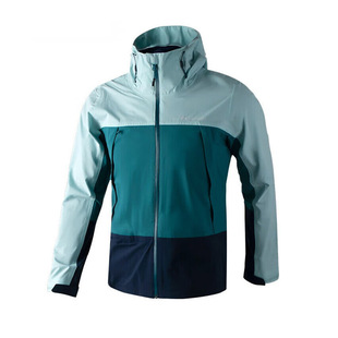 Columbia哥伦比亚冲锋衣女户外防水透气徒步连帽夹克外套WR6318