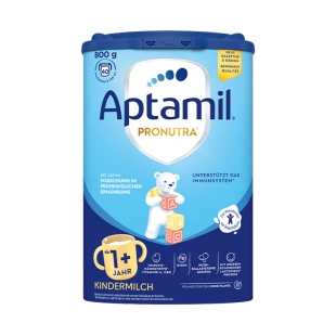 德国爱他美1+段经典版易乐罐婴幼儿配方奶粉一加段蓝罐可购2+3段