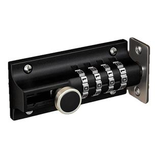 免打孔密码锁插销大门栓户外庭院锁门搭扣安全防盗密码栅栏门防盗