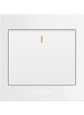 HONYAR/鸿雁无边框86型开关插座