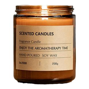 舒居香薰蜡烛熏香家用室内持久小众高级礼盒卧室香氛精油客厅摆件