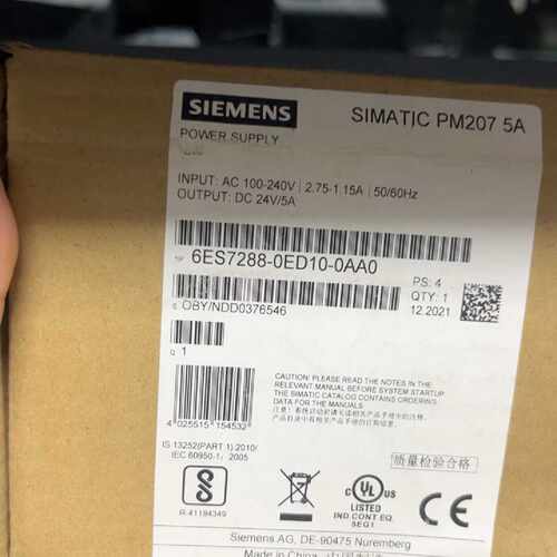 SIMATIC PM207 5A电源模块，询价