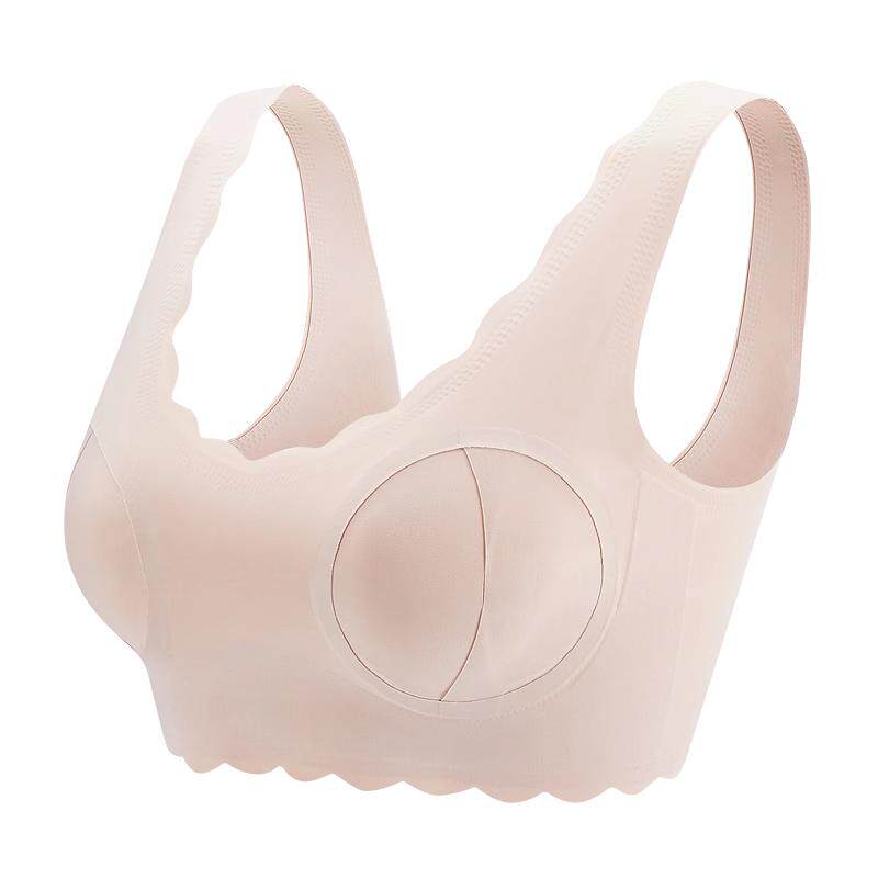 婧麒哺乳内衣免手扶文胸解放双手哺乳文胸