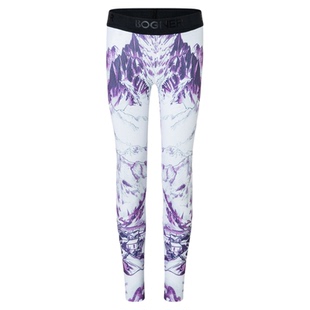 BOGNER博格纳 25秋冬新品LENYA儿童印花紧身舒适弹力面料针织长裤