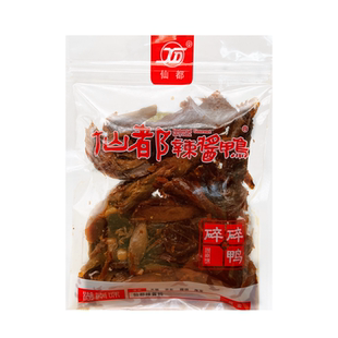仙都辣酱鸭碎碎鸭125克 湖南醴陵特产网红爆款即食真空包装手撕鸭