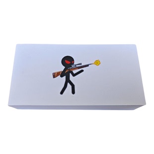 手翻书动画火柴人格斗男生翻页动画创意礼物快速翻动小人书手翻书