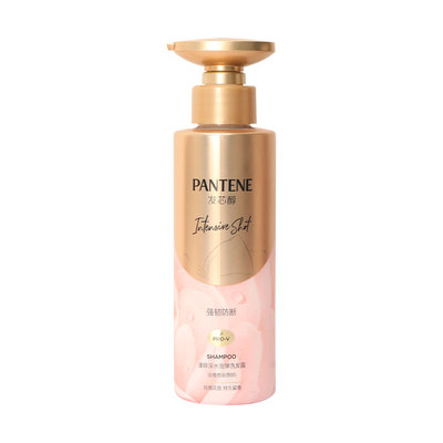 满头乌木玫瑰~潘婷深水泡弹洗发水玫瑰香氛强韧防断温和修护发膜