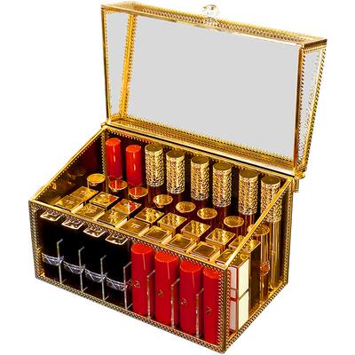 口红收纳盒带盖轻奢唇釉架