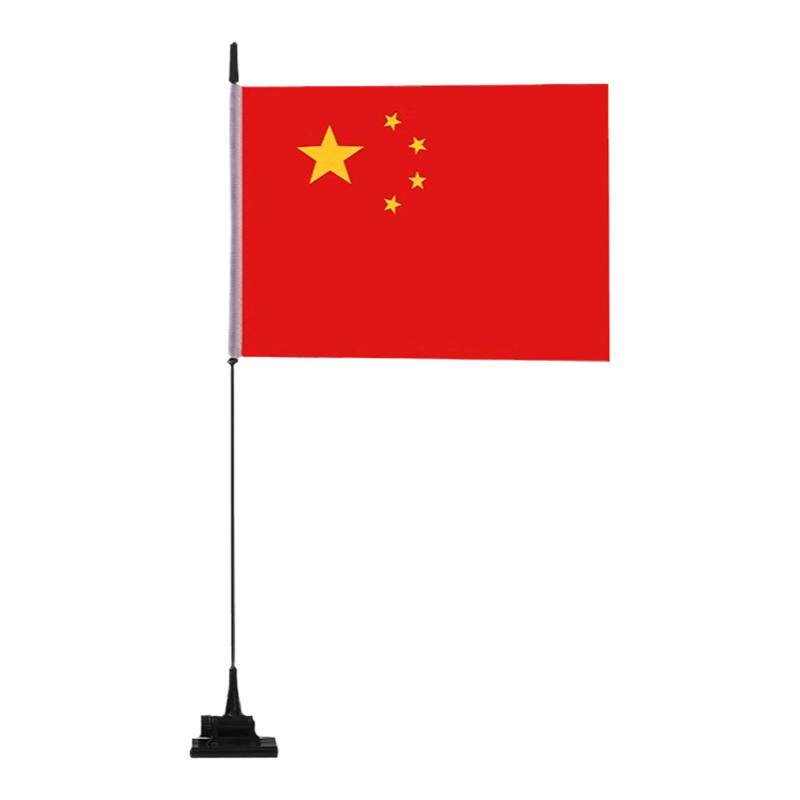 五星红旗国庆汽车外置装饰
