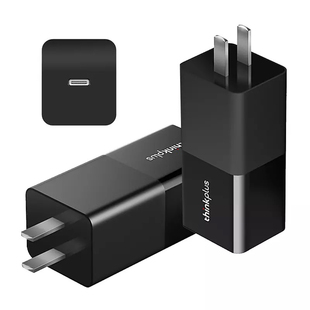 联想原装便携type-c转联想方口充电器线thinkpad笔记本电脑X1小新小米细圆口USB-C口红电源适配器PD转接线