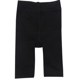 秋冬保暖短裤女童五分裤加薄绒校服内搭打底裤三分加绒白色中大童