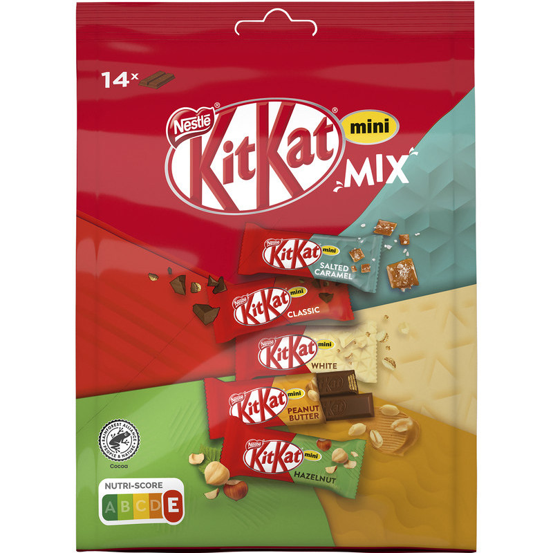 kitkat巧克力雀巢奇巧威化5合1