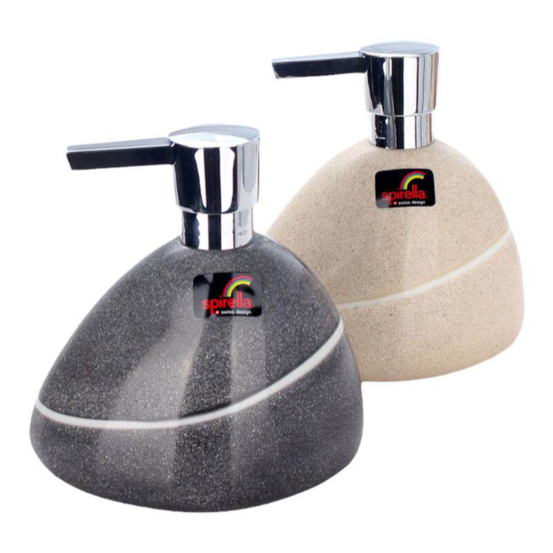 SPIRELLA卫生间树脂洗手液瓶子浴室乳液瓶按压创意酒店皂液瓶欧式