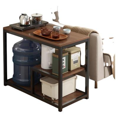 家用小茶桌茶台桌子沙发边几侧边柜茶水柜现代简约移动小茶几客厅