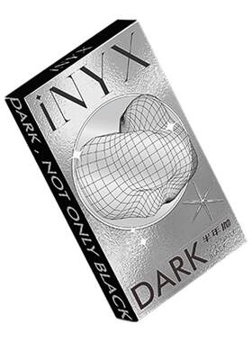 inyx美瞳小银盒系列半年抛曼巴青灰盖娅褐棕水星逆行一片装深瞳混