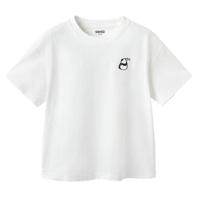森马儿童短袖T恤2024新款创意