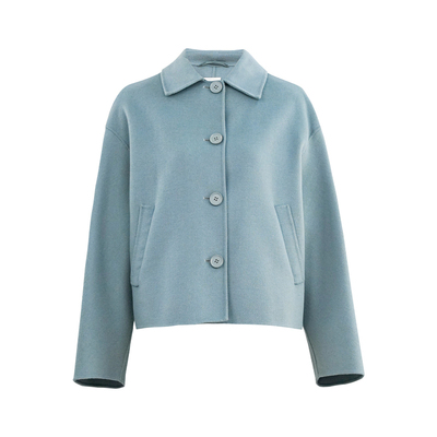 HONRN/红人短款双面羊毛呢子大衣