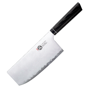 日本菜刀家用正品厨房刀具切菜刀切肉片刀厨师专用厨刀进口三本盛