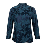 美丽客栈高端大码女装胖mm显瘦新中式国风漂亮上衣设计感小众衬衫