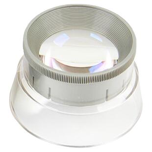 思多美高清放大镜7倍看电路板镀膜非球面鉴定手表钢笔发大镜6755