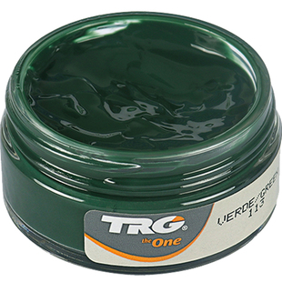 西班牙进口trg鞋油绿色墨绿深绿橄榄绿皮衣皮包油鞋油保养油家用