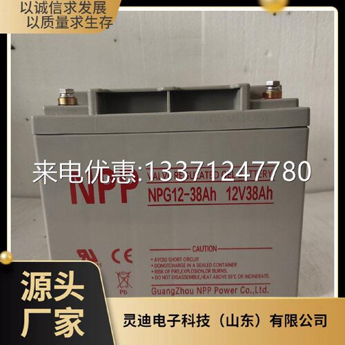 NPP耐普蓄电池NPG1224Ah免维护12V24AHUPSEPS直流屏通讯专用
