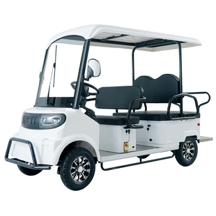 小巴士电动四轮车M8景区观光车四轮碟刹四座六座民宿接驳家用代步