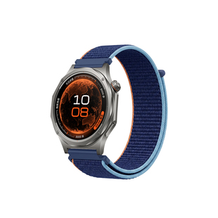 适合OPPOX3新款尼龙透气表带智能手表watchX3/2mini夏季运动防汗回环腕带4pro高级时尚男女表链Sport手表22mm