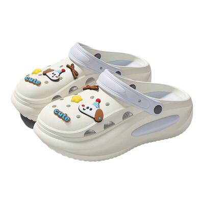 孕妇防滑洞洞鞋女款沙滩足弓支撑